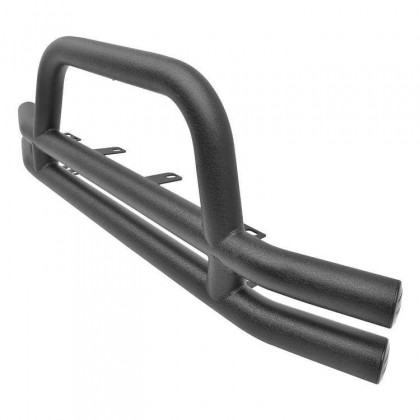 Front tubular steel bumper black Smittybilt