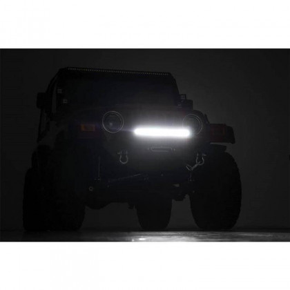 Front bumper with LED light bar 20" full Rough Country