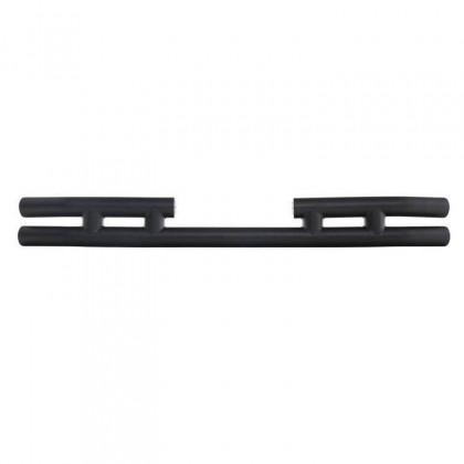 Rear steel bumper black Smittybilt