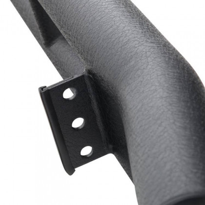 Rear steel bumper black Smittybilt