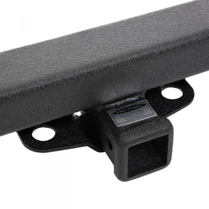 Rear tubular steel bumper with tyre carrier and receiver hitch Smittybilt SRC Classic