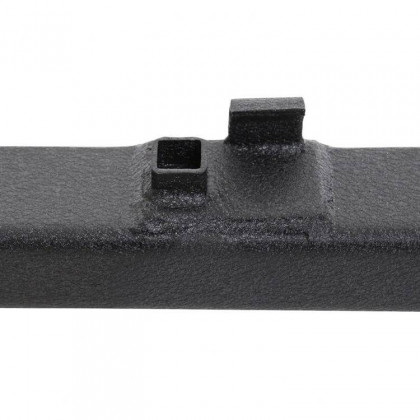 Rear tubular steel bumper with tyre carrier and receiver hitch Smittybilt SRC Classic