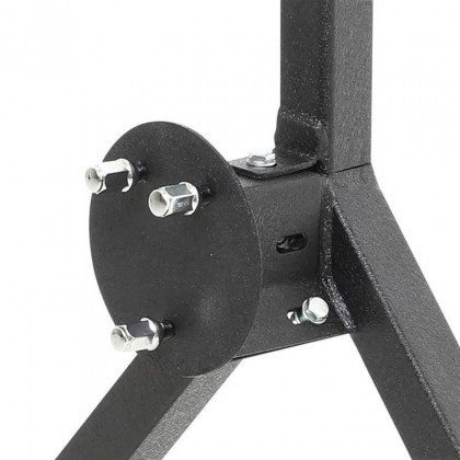 Rear tubular steel bumper with D-rings, tyre carrier and receiver hitch Smittybilt SRC Classic