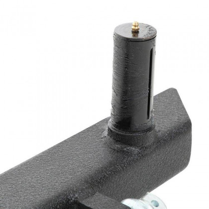 Rear tubular steel bumper with D-rings, tyre carrier and receiver hitch Smittybilt SRC Classic