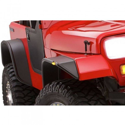 Front and rear fender flares Bushwacker Flat Style