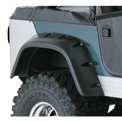 Front and rear fender flare Bushwacker Cut-out Style