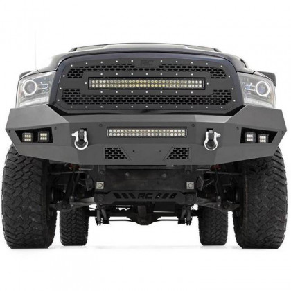 Front steel bumper with LED lights Rough Country