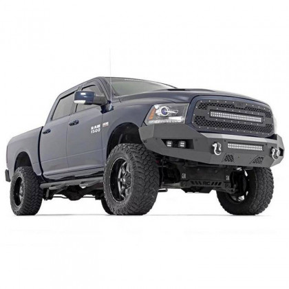 Front steel bumper with LED lights Rough Country