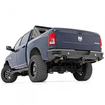 Rear steel bumper with LED lights Rough Country