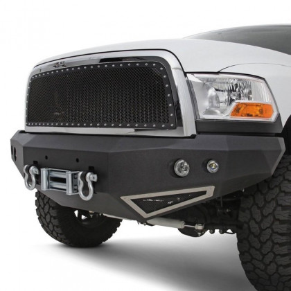 Front steel bumper with winch plate Smittybilt M1