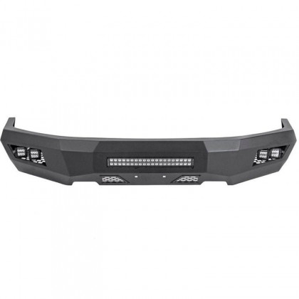 Front steel bumper with LED lights Rough Country 15-17