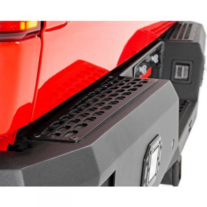 Rear steel bumper with LED lights Rough Country