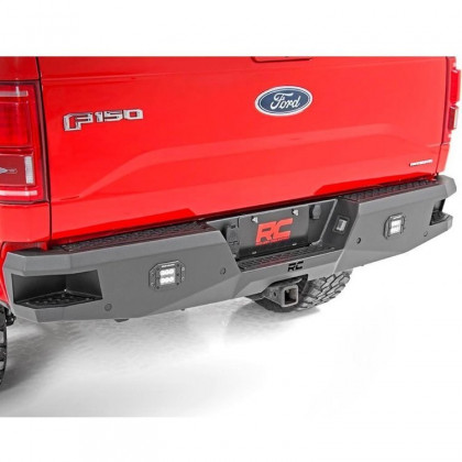 Rear steel bumper with LED lights Rough Country