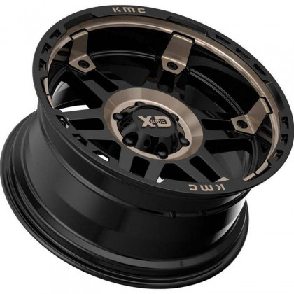 Alloy wheel XD840 Spy II Satin Black/Dark Tint XD Series