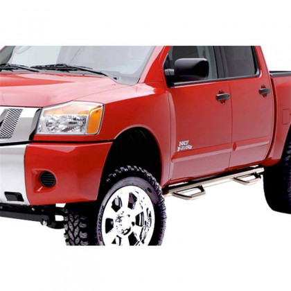 Nerf steps steel Smittybilt Double Cab