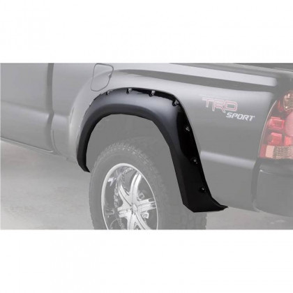 Front and rear fender flares Bushwacker Pocket Style Long Bed