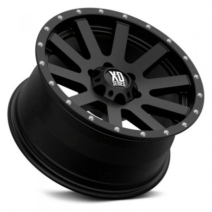 Alloy wheel XD818 Heist Satin Black XD Series