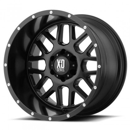 Alloy wheel XD820 Grenade Satin Black XD Series