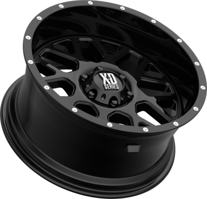 Alloy wheel XD820 Grenade Gloss Black XD Series
