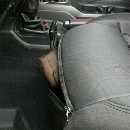 Neoprene seat cover set black/black Smittybilt GEN2