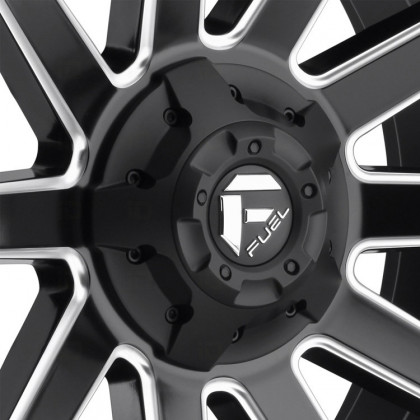 Alloy wheel D616 Contra Matte Black Milled Fuel