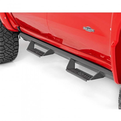 Side drop steps Rough Country AL2 Crew Cab