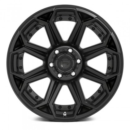 Alloy wheel D706 Siege Matte Black Fuel