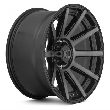 Alloy wheel XD847 Outbreak Satin Black/Gray Tint XD Series