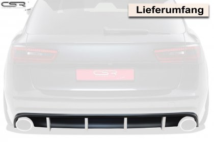 Spoiler pod zadní nárazník CSR - Audi A6 4G C7 S-Line