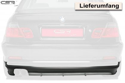 Spoiler pod zadní nárazník CSR - BMW E46 Coupé/Cabrio