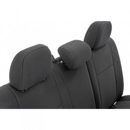 Seat cover set neoprene black Rough Country