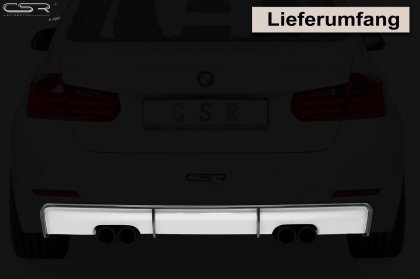 Spoiler pod zadní nárazník CSR - BMW F30, F31 Limo/Touring