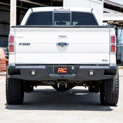 Rear steel bumper with LED lights Rough Country