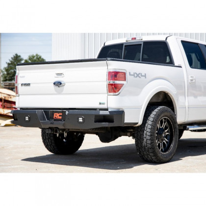 Rear steel bumper with LED lights Rough Country