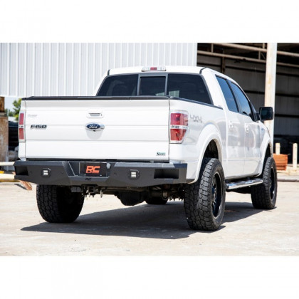 Rear steel bumper with LED lights Rough Country
