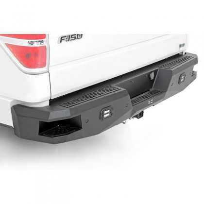 Rear steel bumper with LED lights Rough Country