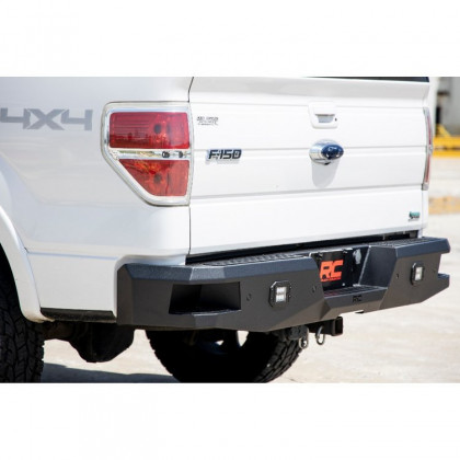 Rear steel bumper with LED lights Rough Country