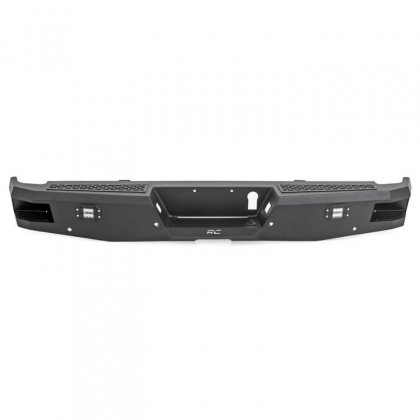 Rear steel bumper with LED lights Rough Country