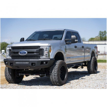 Front steel bumper with LED lights Rough Country