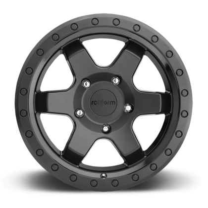 Alloy wheel SIX-OR Black on Black Rotiform