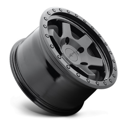 Alloy wheel SIX-OR Black on Black Rotiform