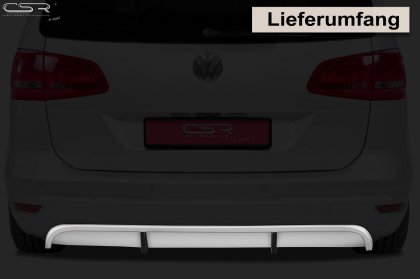 Spoiler pod zadní nárazník CSR - VW Sharan II