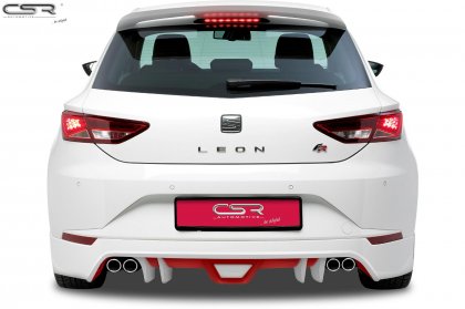 Spoiler pod zadní nárazník CSR pro duplex- Seat Leon III 5F FR 12-