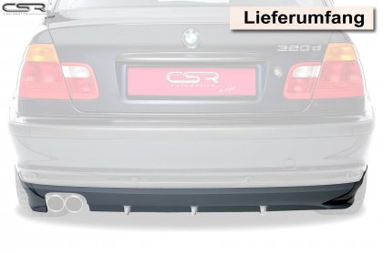 Spoiler pod zadní nárazník CSR- BMW E46 Limo / Touring