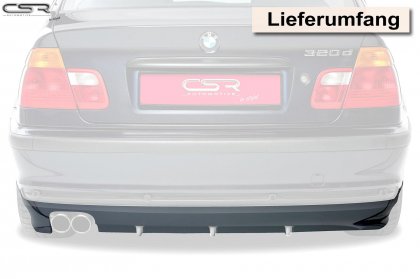 Spoiler pod zadní nárazník CSR- BMW E46 Limo / Touring
