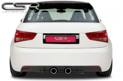 Spoiler pod zadní nárazník CSR- difuzor Audi A1 10-