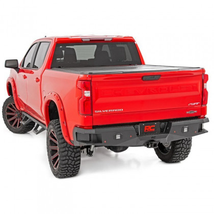 Rear steel bumper with LED lights Rough Country