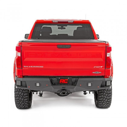 Rear steel bumper with LED lights Rough Country