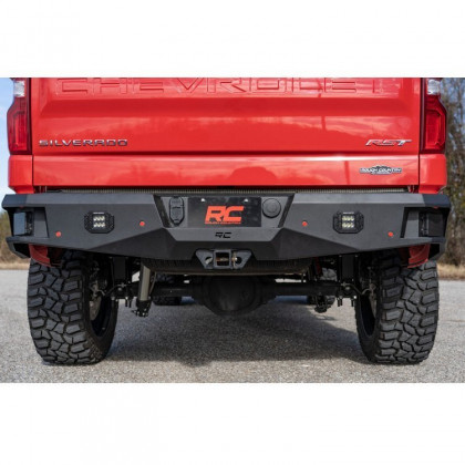 Rear steel bumper with LED lights Rough Country