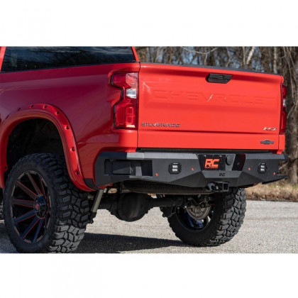 Rear steel bumper with LED lights Rough Country